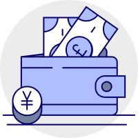 Receive and hold funds icon